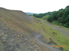 
Lower Varteg Colliery tips, June 2008